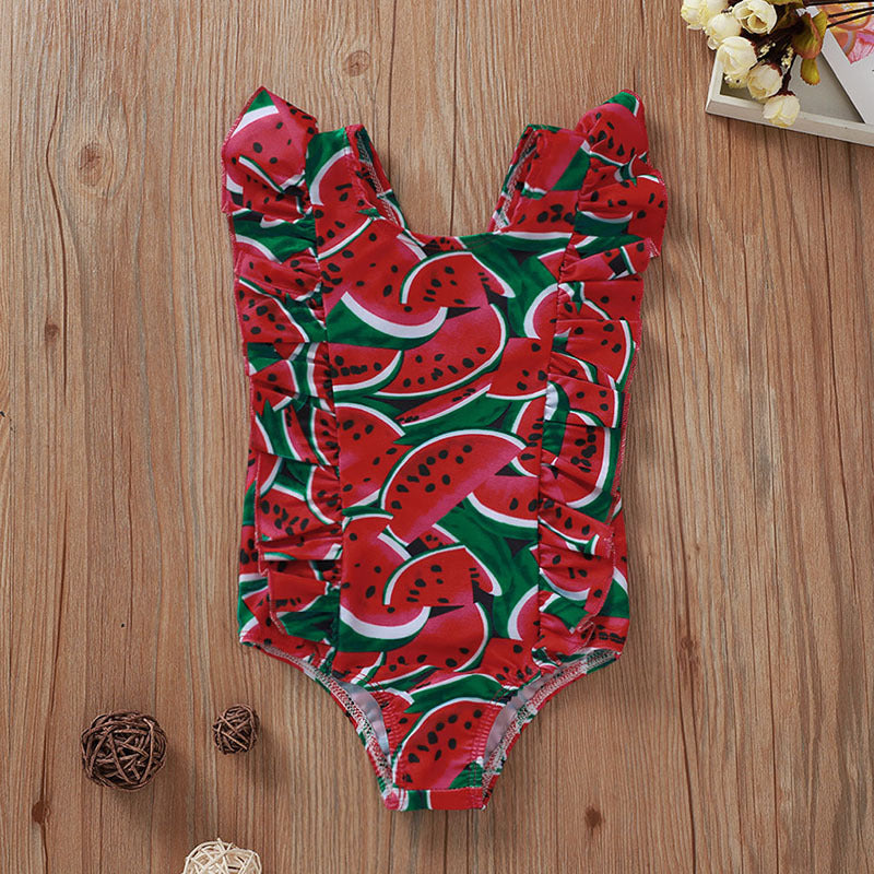 Baby Ladies Bikini Set Fruit Print