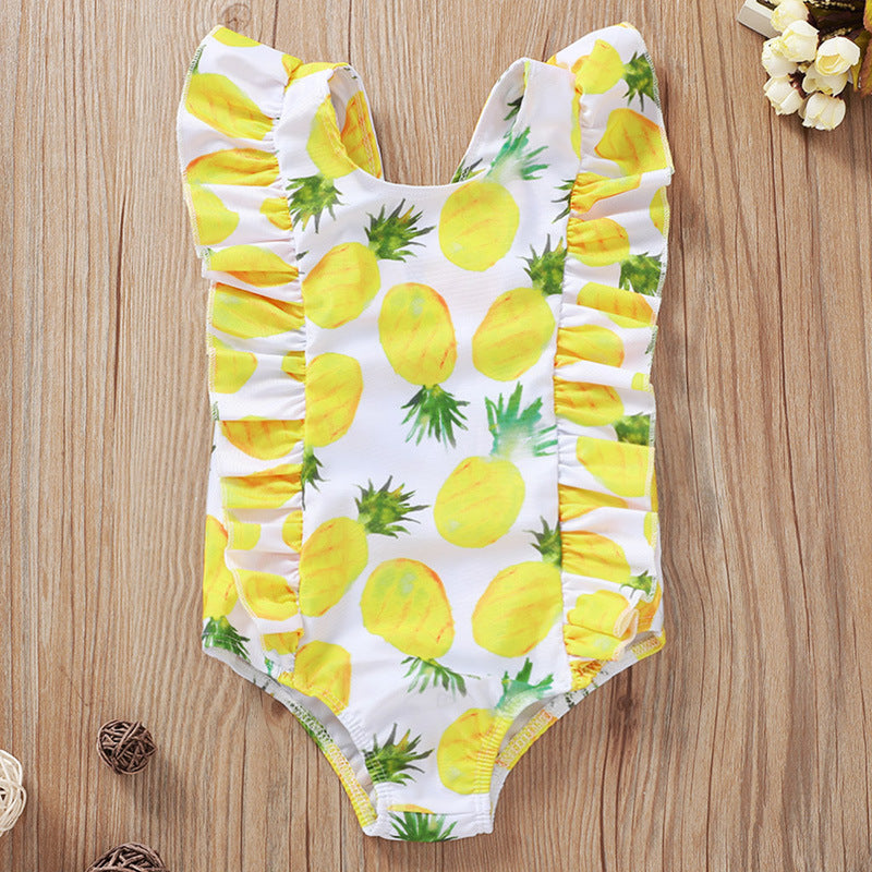 Baby Ladies Bikini Set Fruit Print