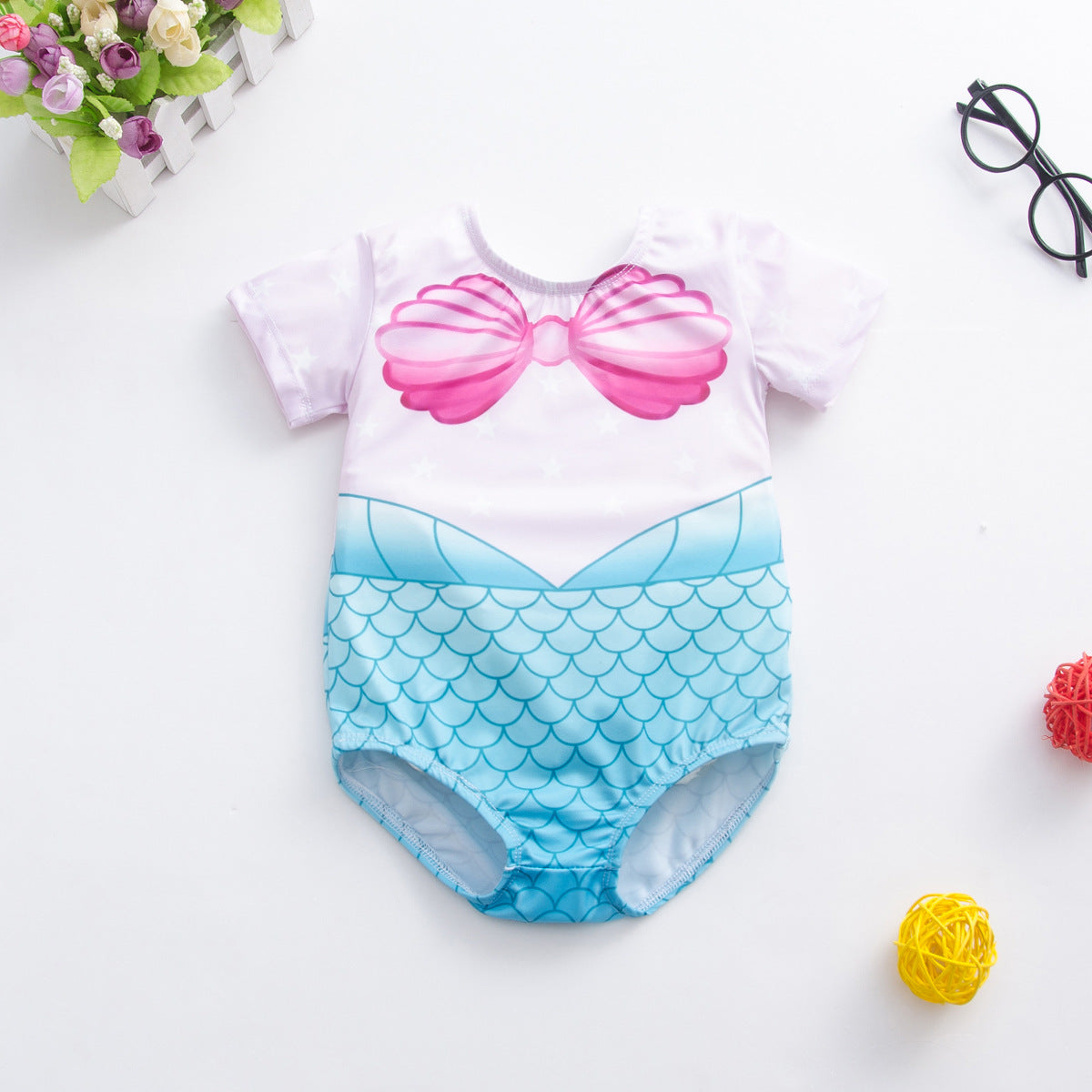 Baby Ladies Bikini Set Fruit Print