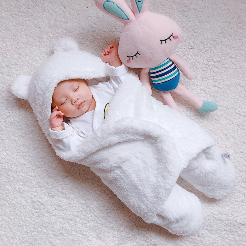  Newborn Baby Winter Swaddle Blanket