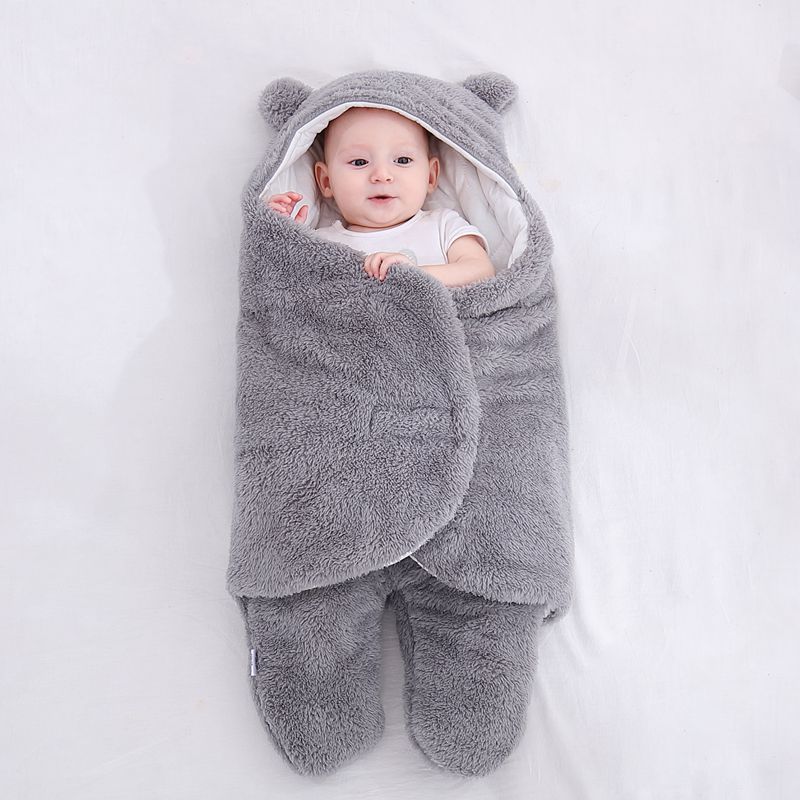  Newborn Baby Winter Swaddle Blanket