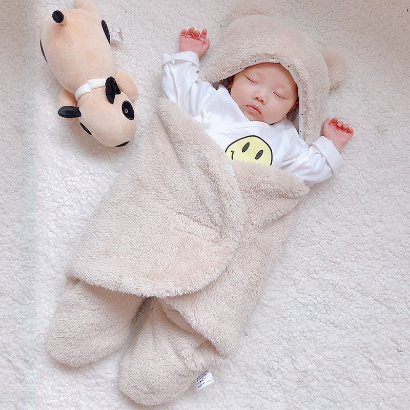  Newborn Baby Winter Swaddle Blanket