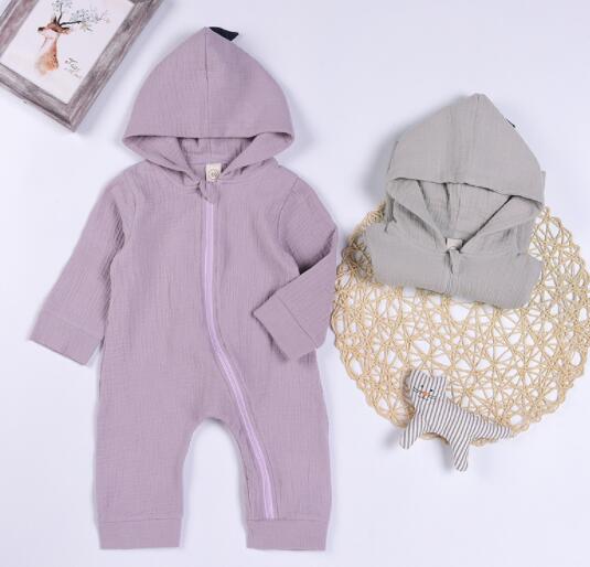 Dinosaur hoodie Leora Summer Romper 
