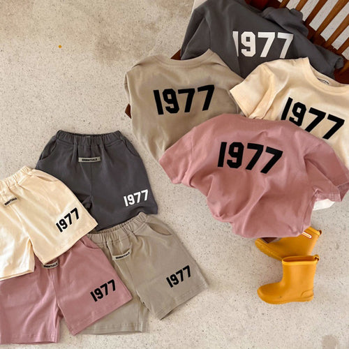 Children's Cotton Suit Summer New Boys And Girls 